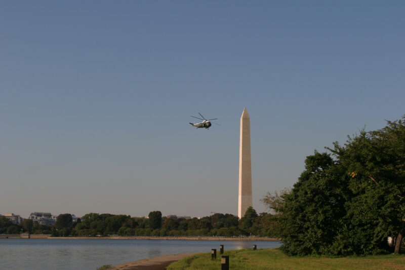 Washington Monument — United States, Washington, USA, District of Columbia, Tidal Basin