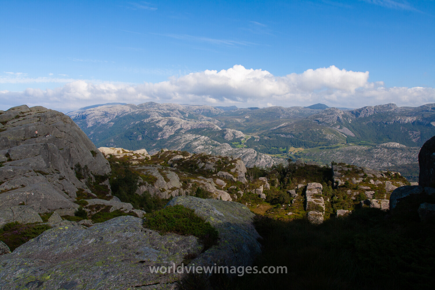 Mountaintop in Norway
