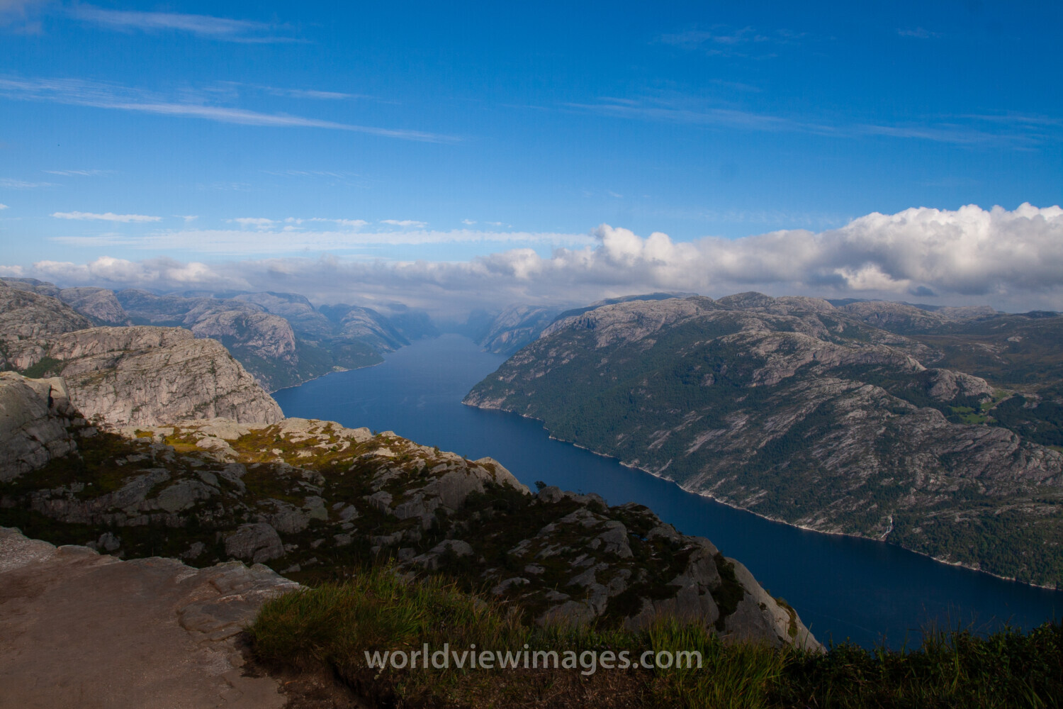 Pulpit Rock in Norway