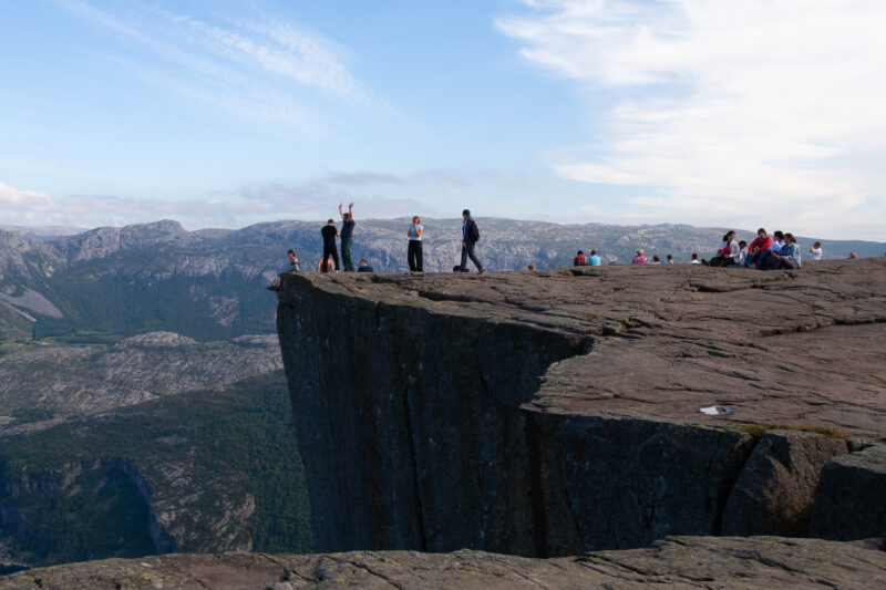 Pulpit Rock in Norway — Norway, Scenic, Pulpit Rock, fjord, fjords