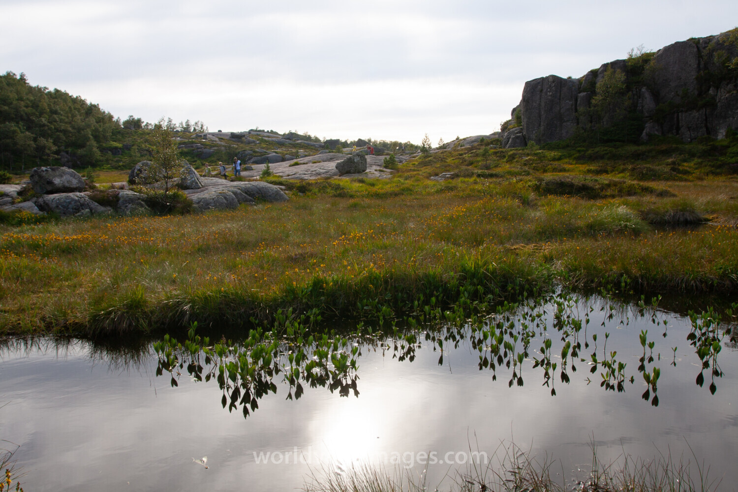 Mountain Lake in Norway