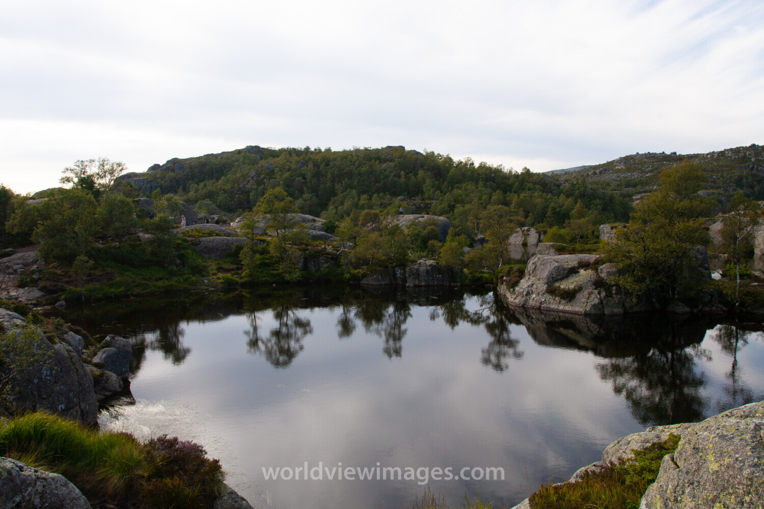 Mountain Lake in Norway