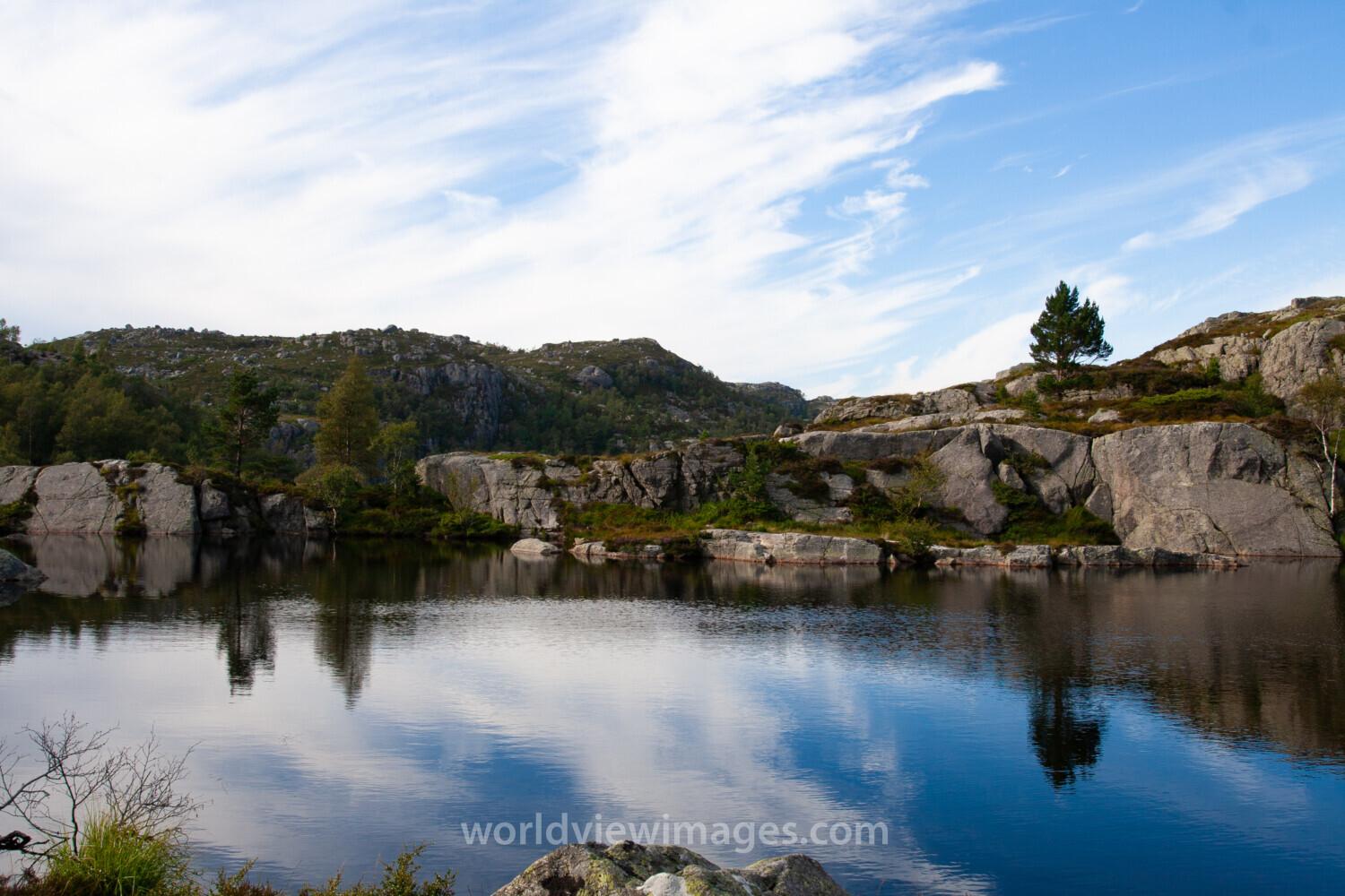 Mountain Lake in Norway