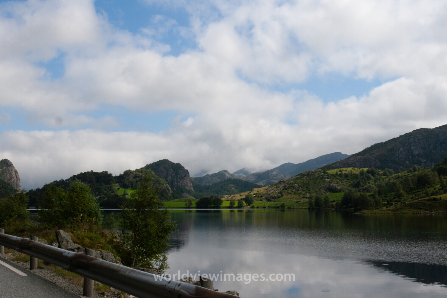 Mountain Lake in Norway