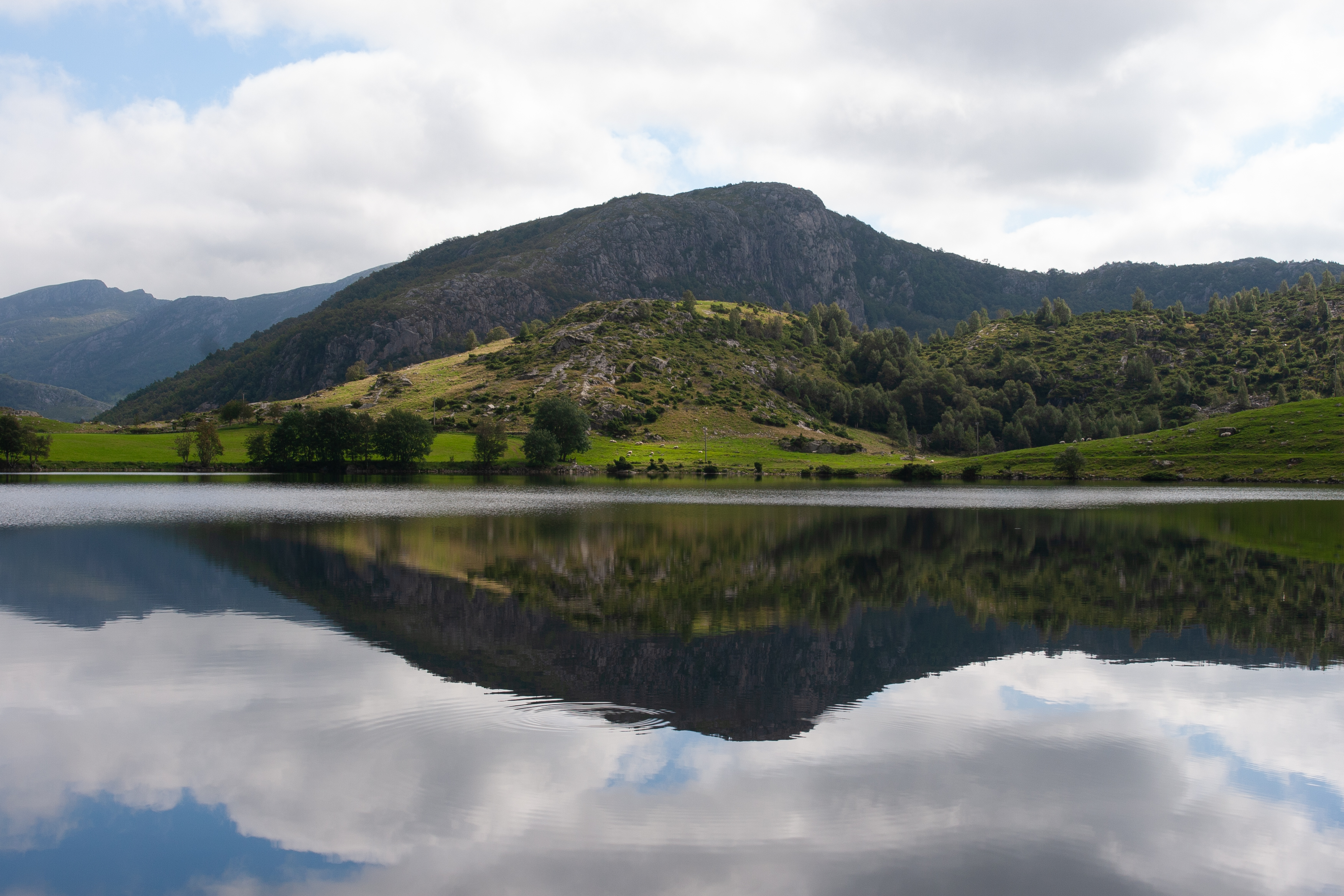 Mountain Lake in Norway