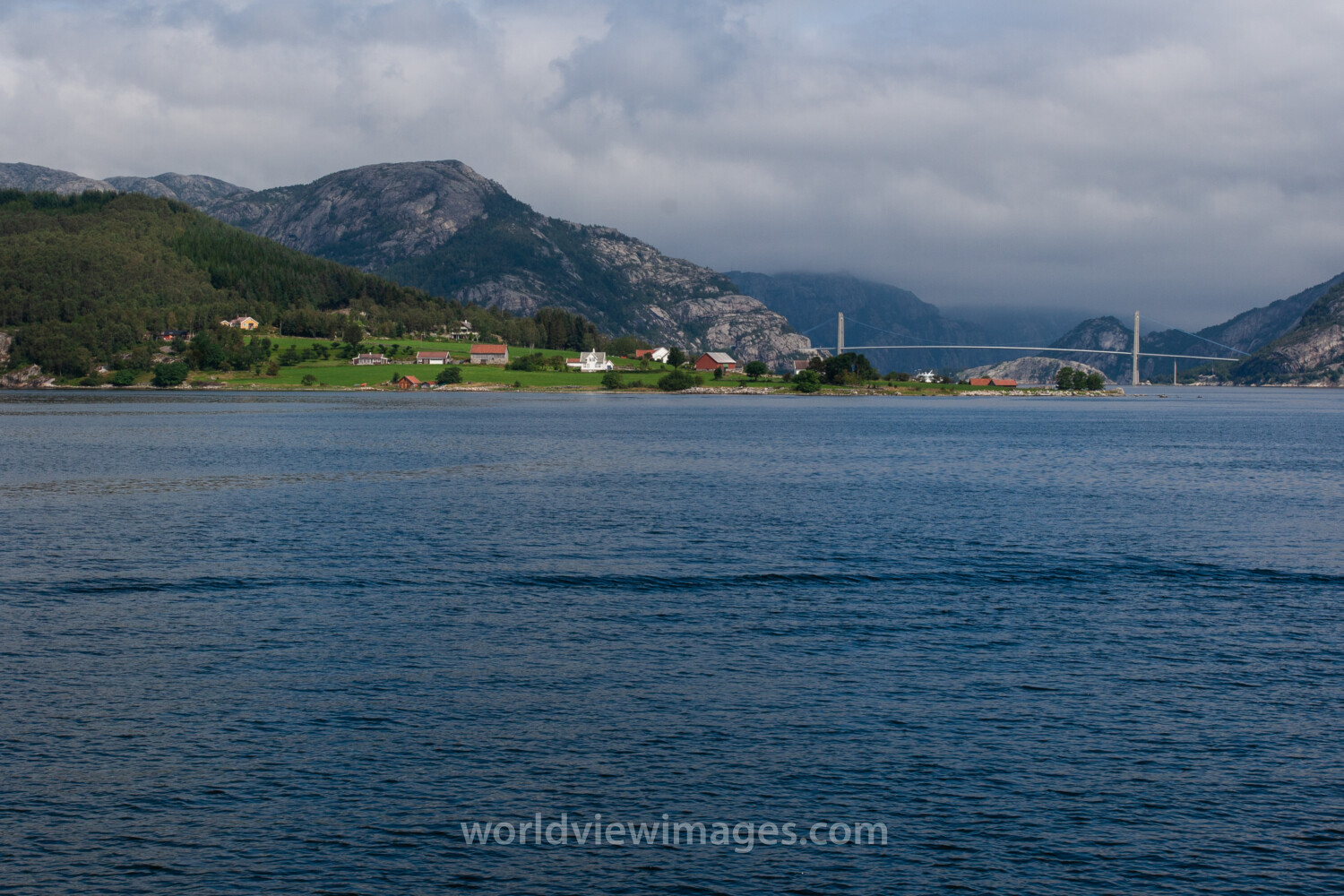 Ocean Scene In Norway
