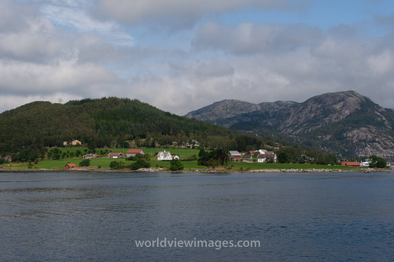 Ocean Scene In Norway