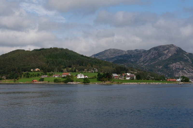 Ocean Scene In Norway — Norway, Scenic, ocean, sea, seaside