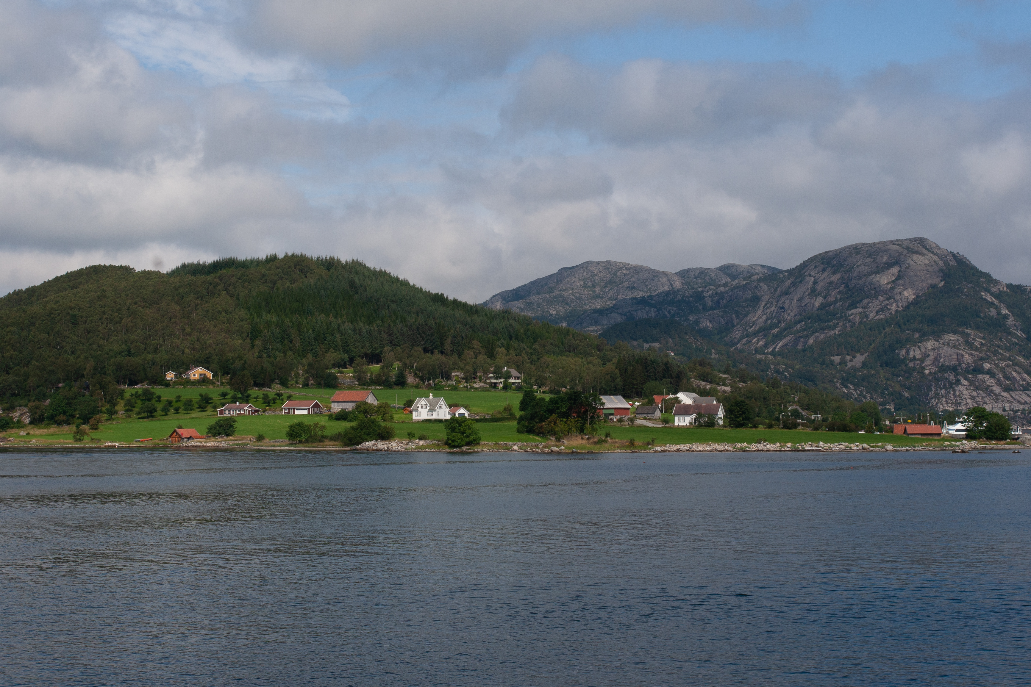Ocean Scene In Norway