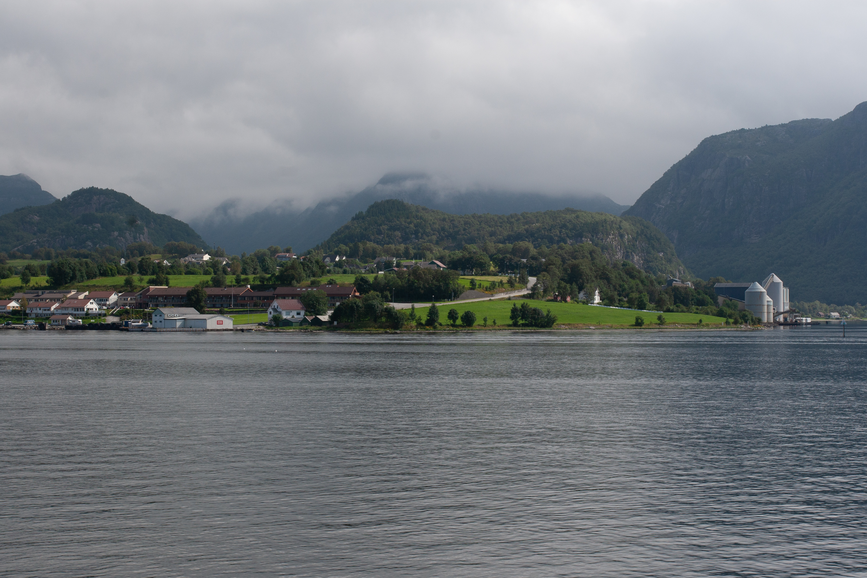 Ocean Scene In Norway