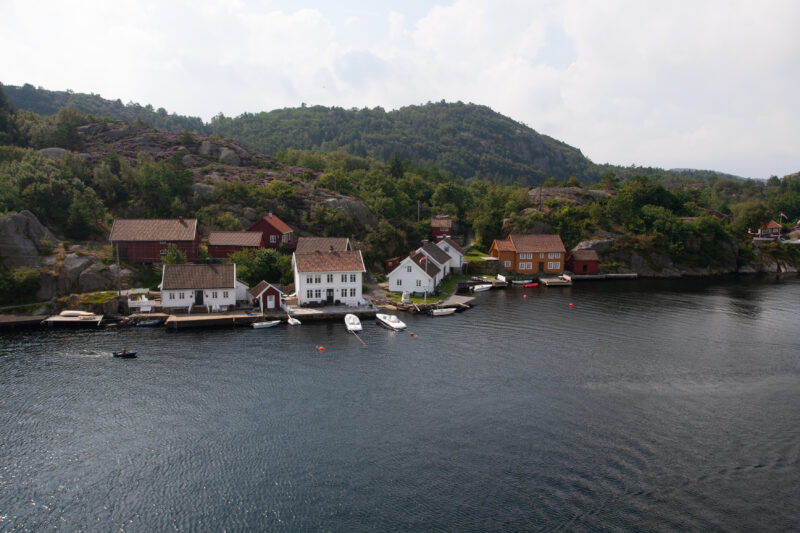 Fishing Village in Norway — Norway, Scenic, village, fishing