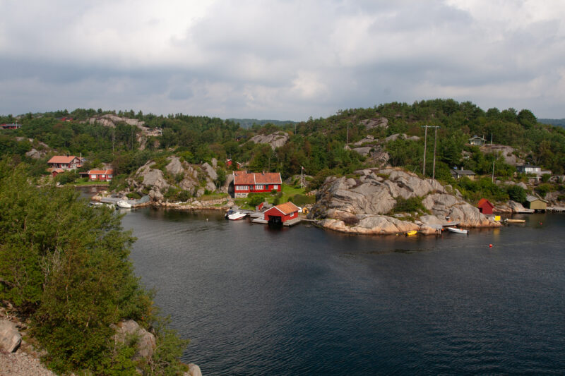 Fishing Village in Norway — Norway, Scenic, village, fishing