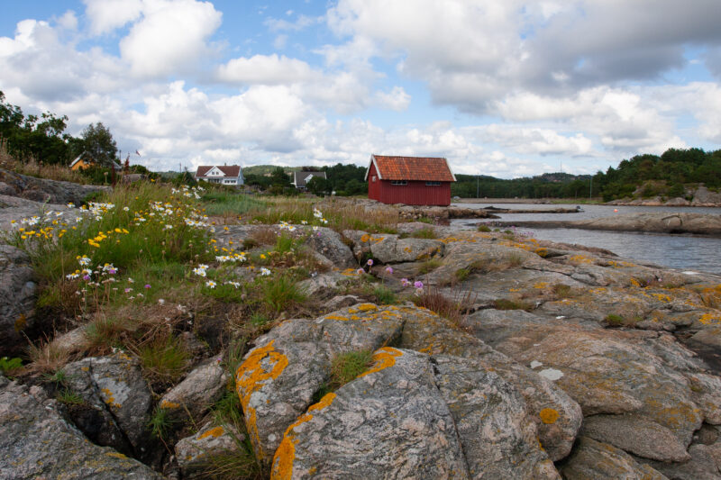 Rocky Shoreline in Norway — Norway, Scenic