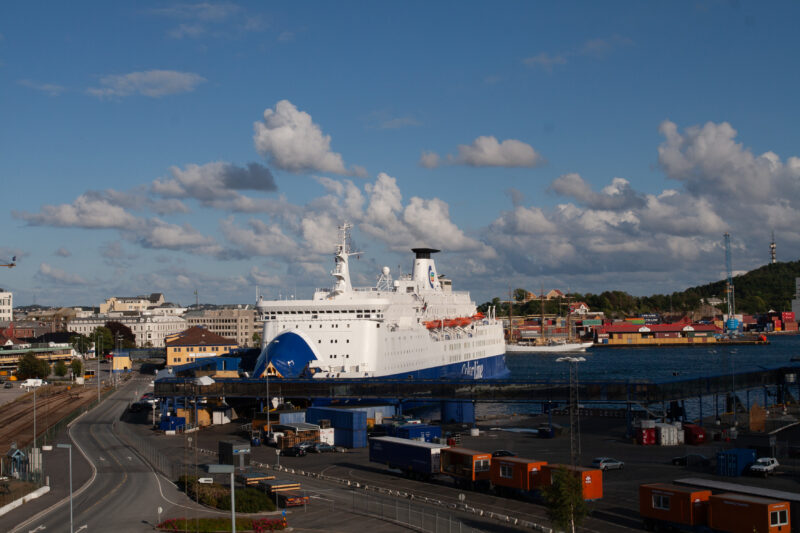Photo: Ferry in Norway — Norway, Scenic