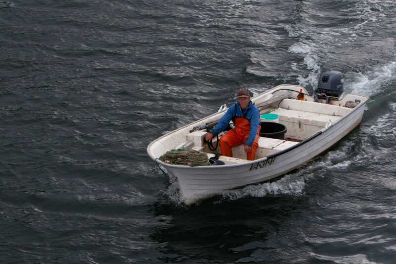 Fisherman in Norway — Norway, Scenic