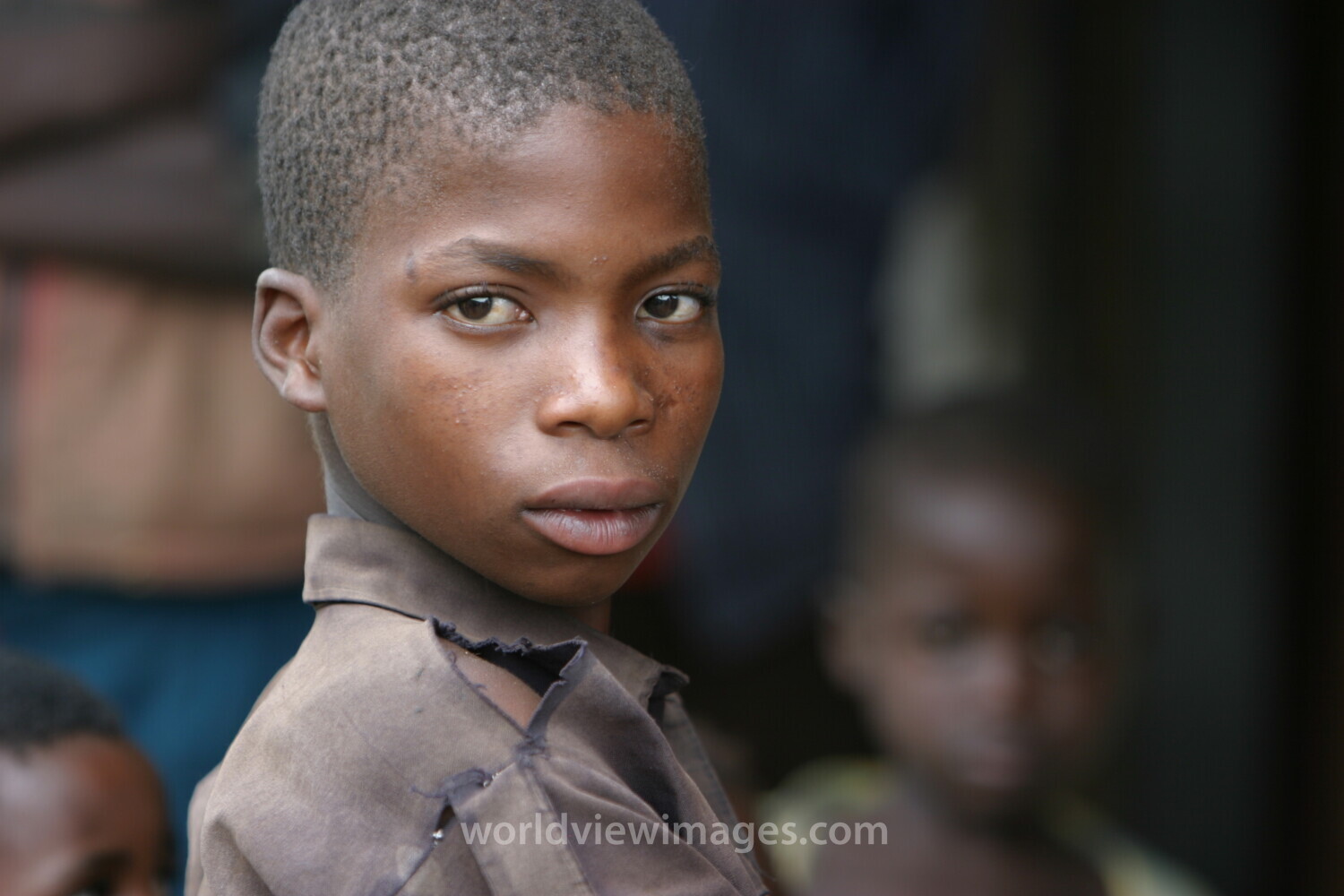 Boy in Malawi
