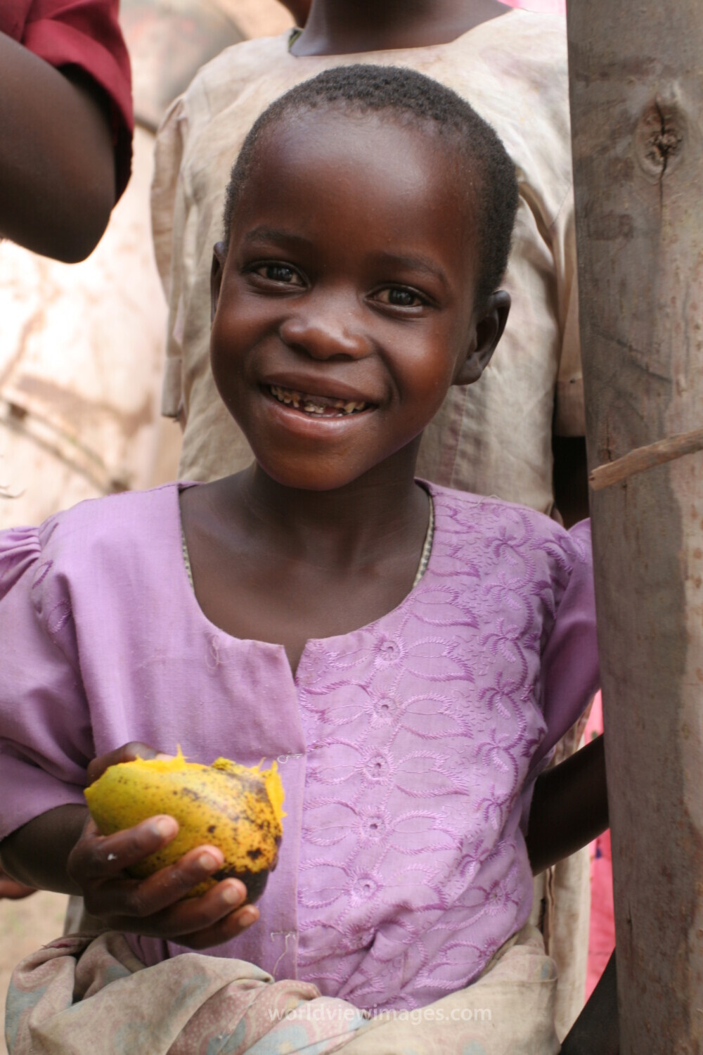 Girl in Malawi Africa