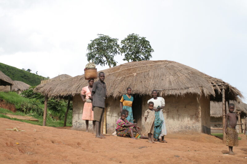 Village in Malawi — Malawi, Africa, house, houses, home