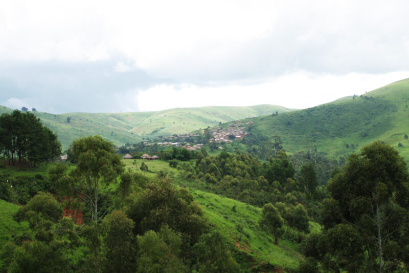 Rolling Hills in Malawi — Beautiful Green Hillside in Malawi — Malawi, Africa, hill, hills, hillside