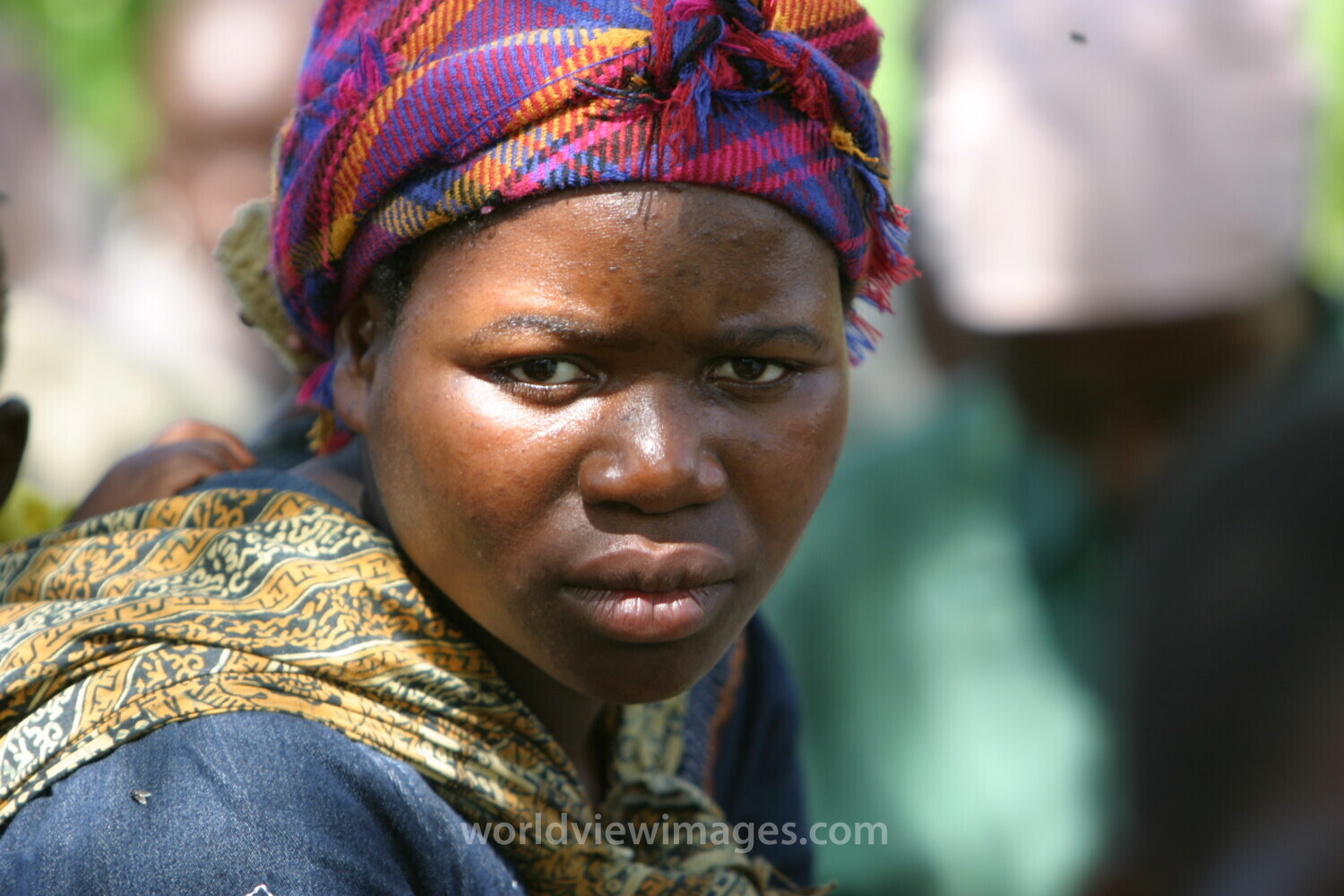 Woman in Malawi