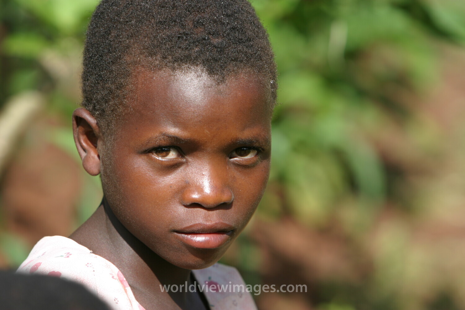 Girl in Malawi Africa
