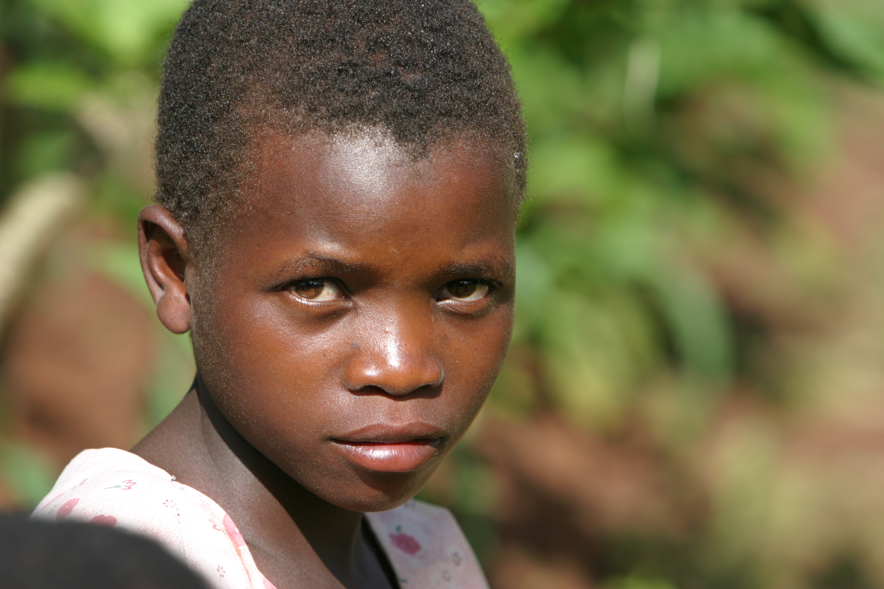 Girl in Malawi Africa