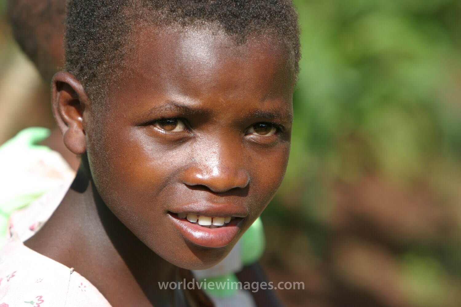 Girl in Malawi Africa