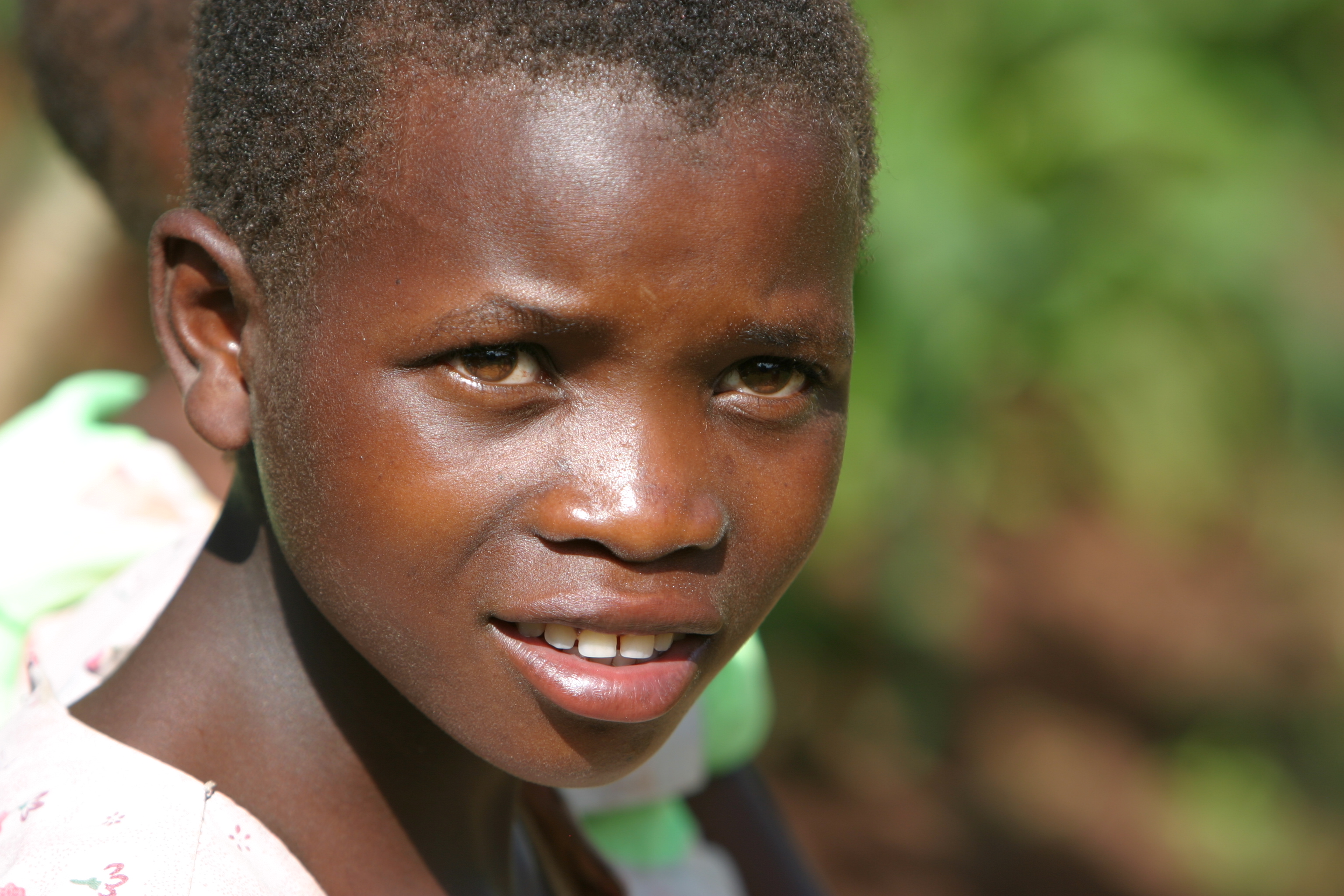 Girl in Malawi Africa