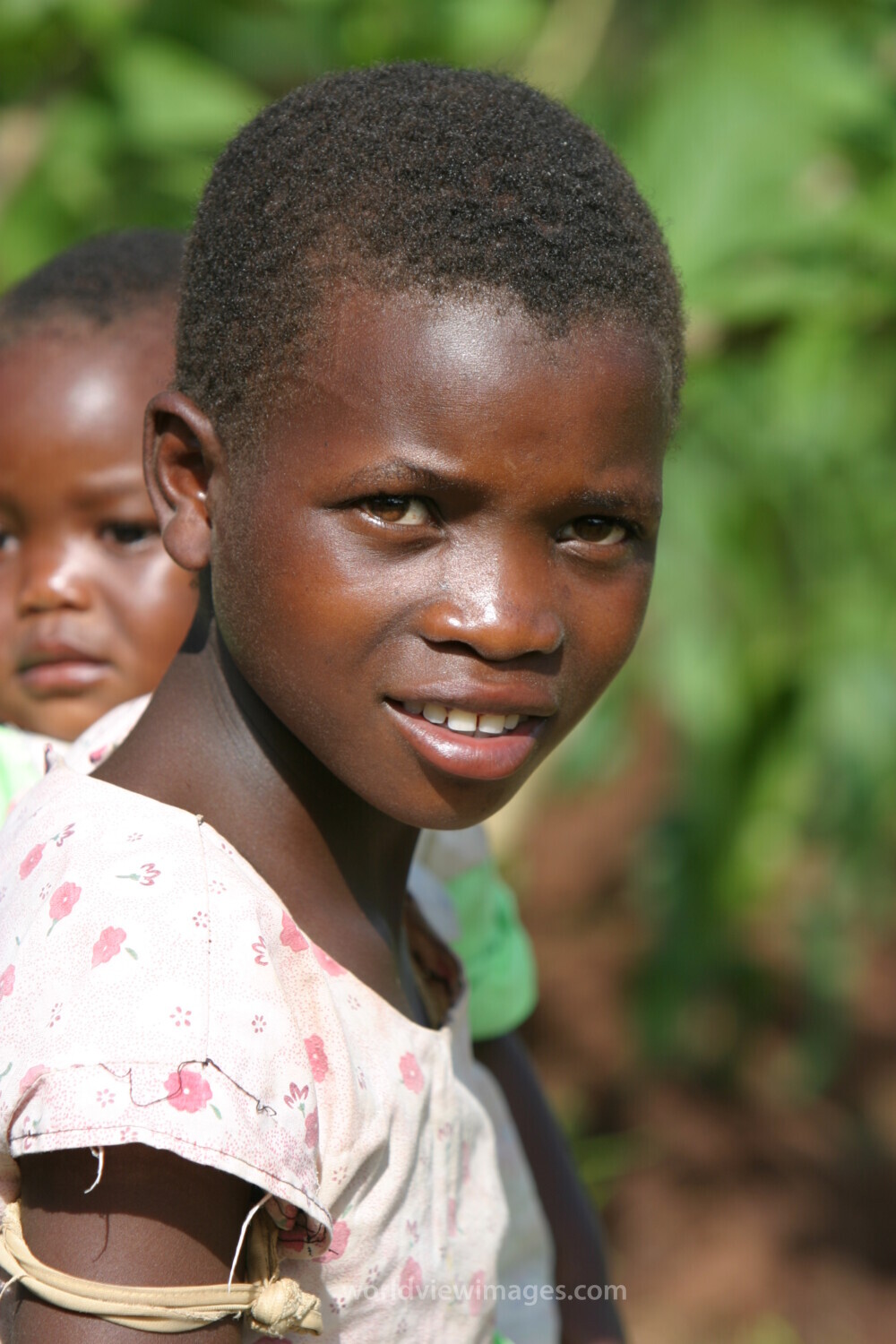 Girl in Malawi Africa