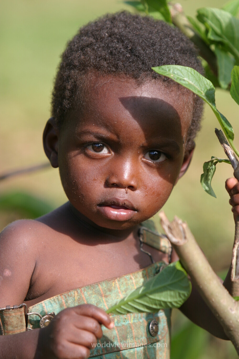 Baby in Malawi