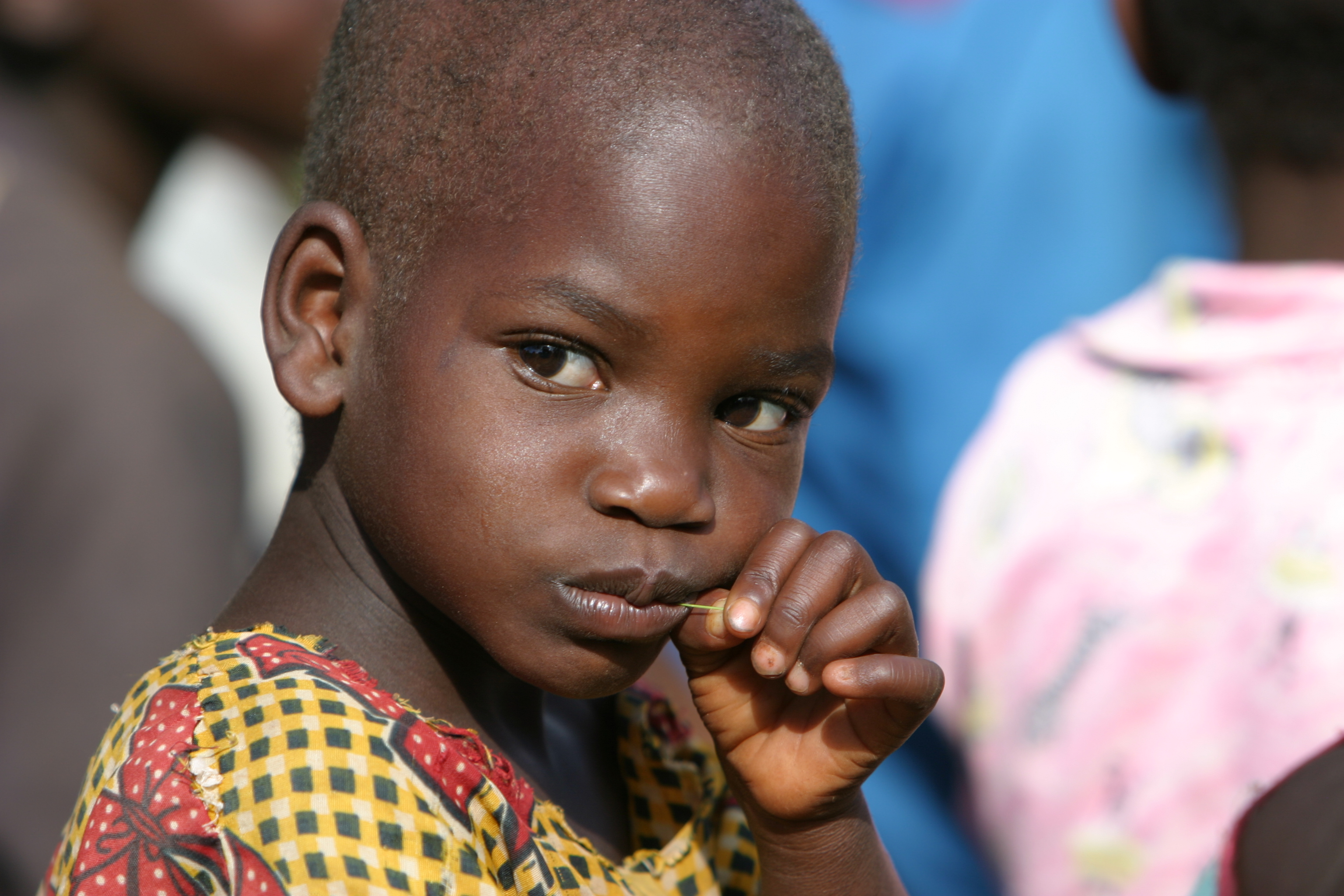 Girl in Malawi Africa