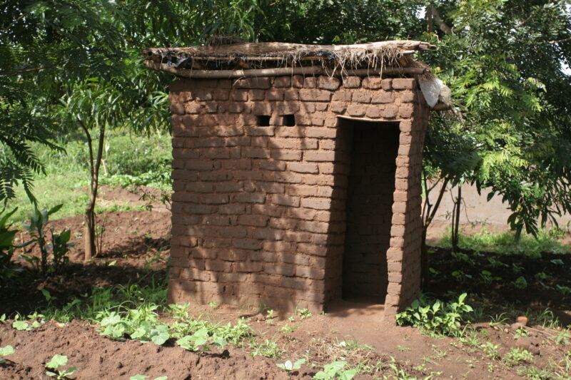 Latrine in Malawi — Malawi, Africa, latrine, latrines, outhouse