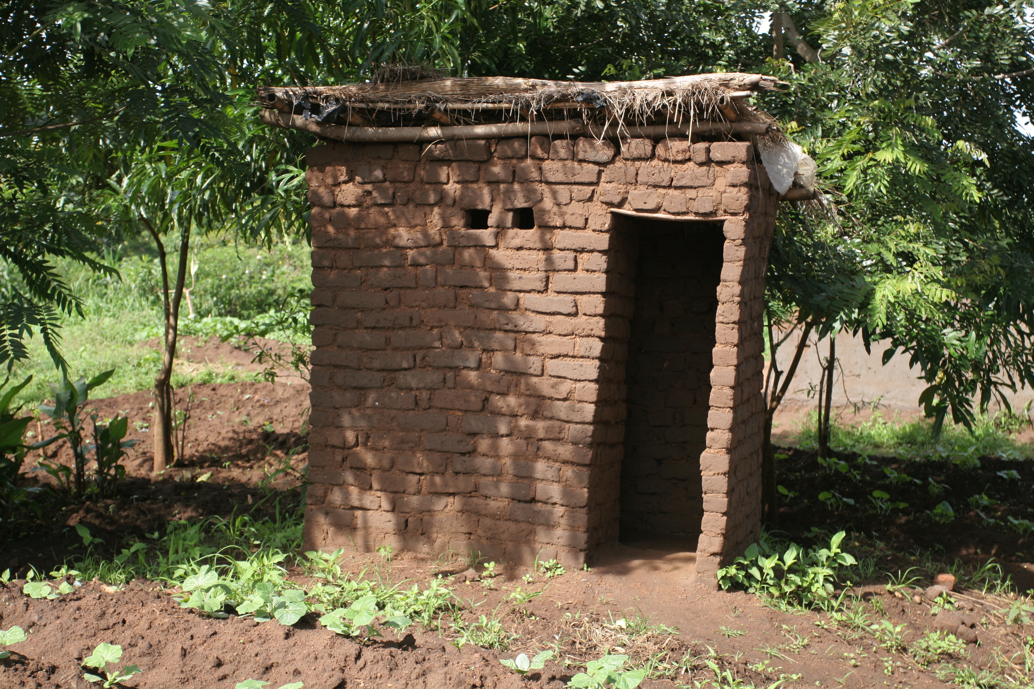 Latrine in Malawi