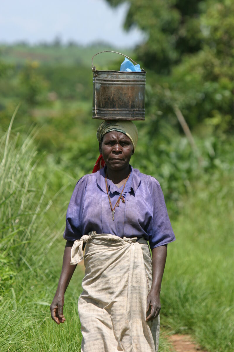 Collecting Water in malawi — Malawi, Africa