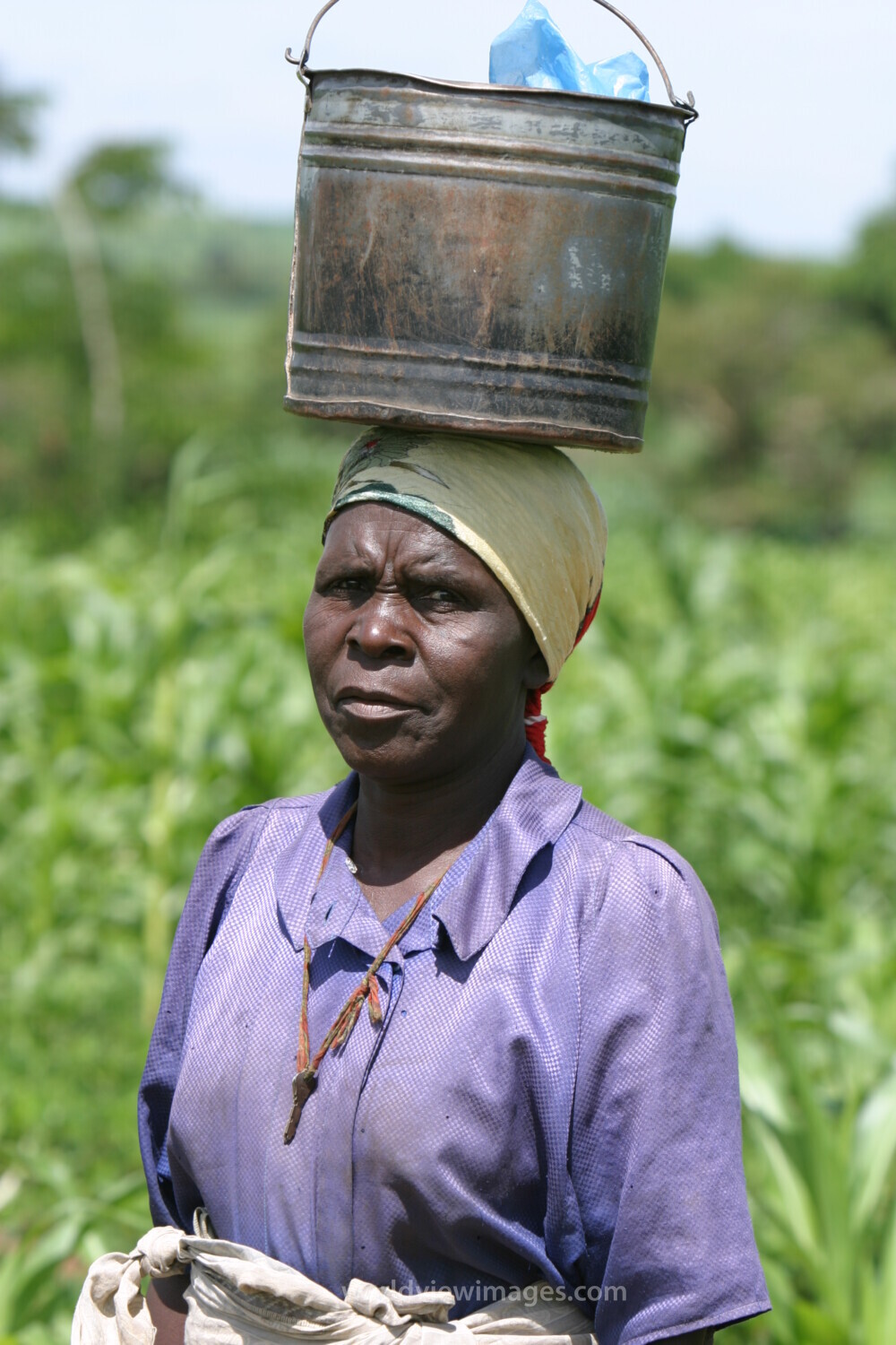 Collecting Water in malawi