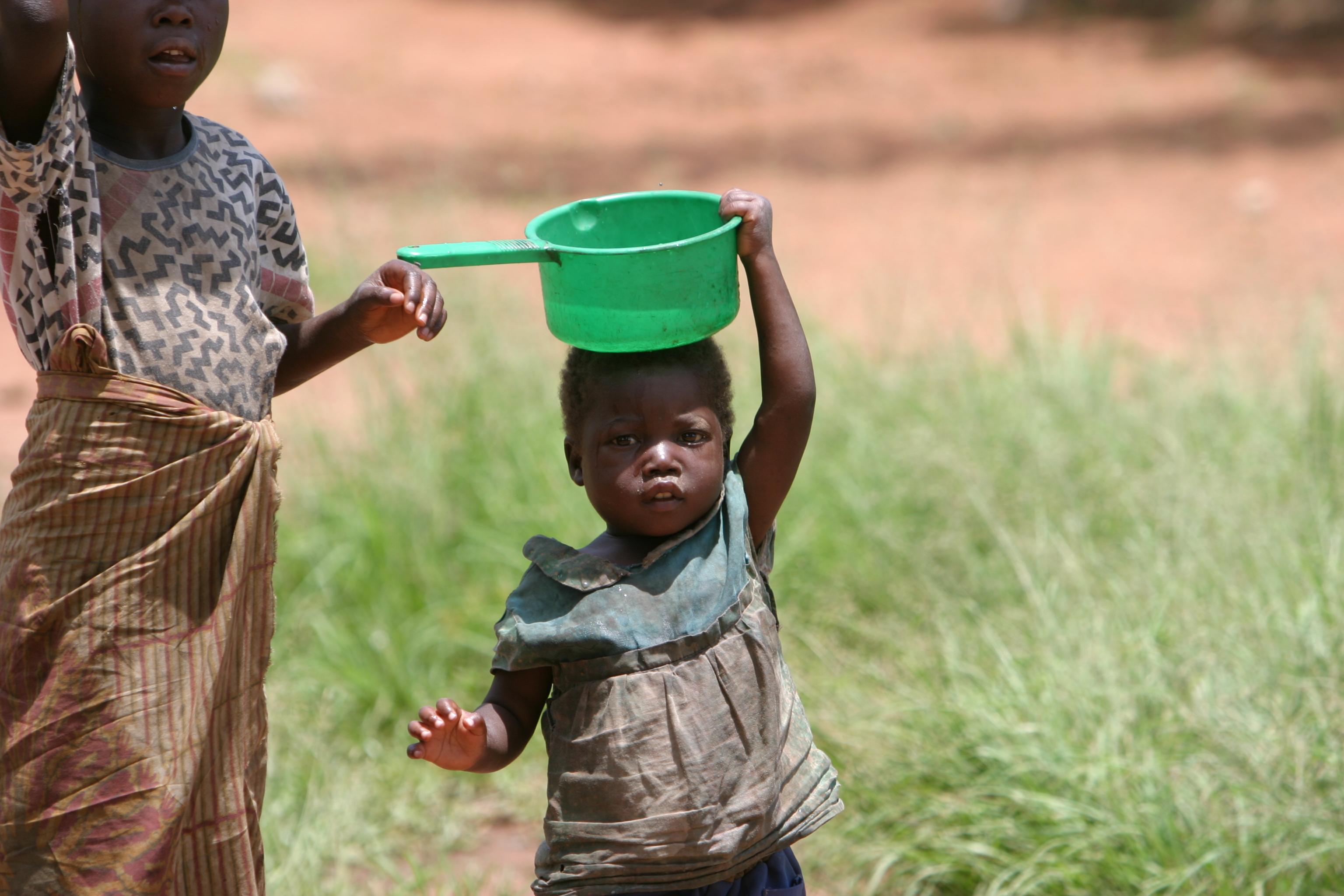 Collecting Water in malawi