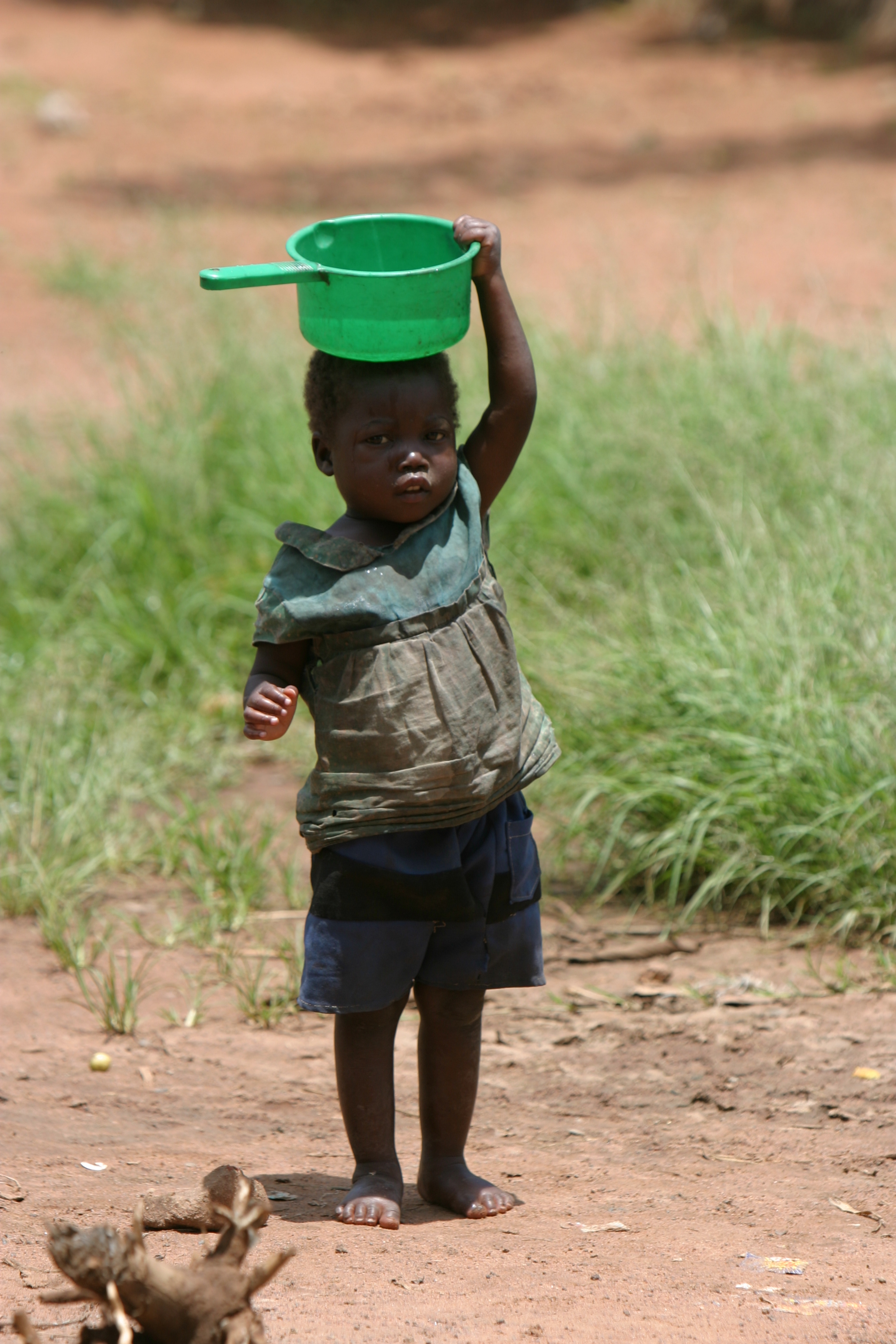 Collecting Water in malawi