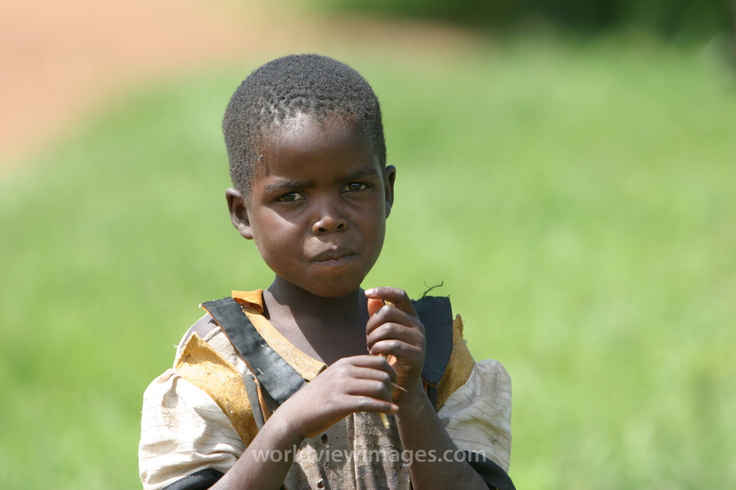 Girl in Malawi Africa
