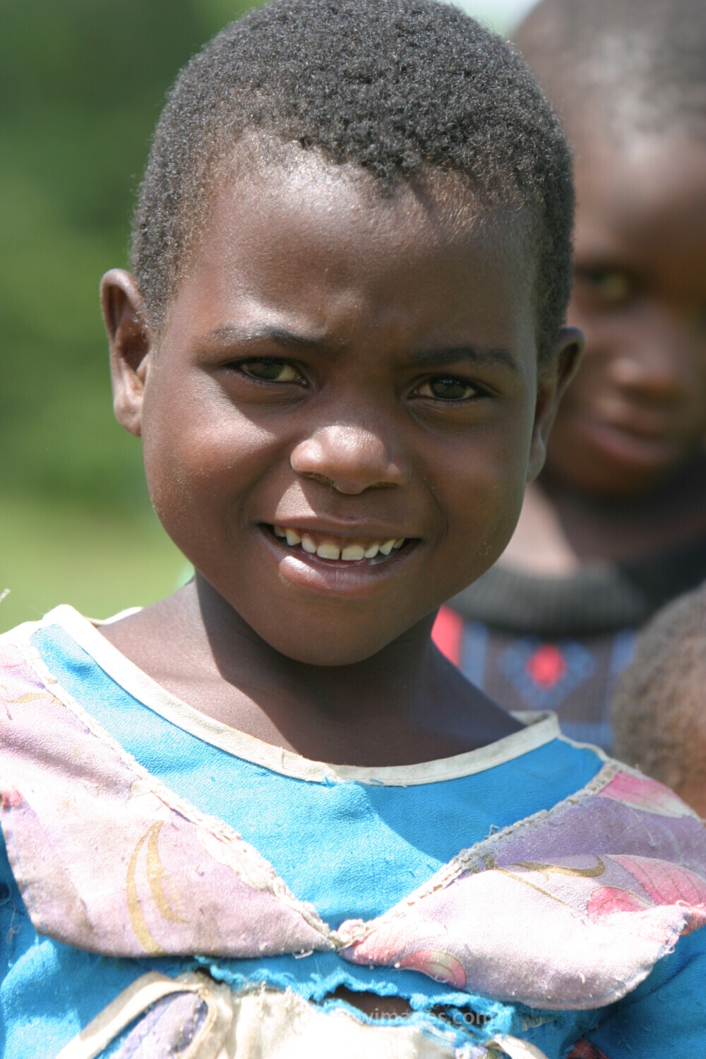 Girl in Malawi Africa