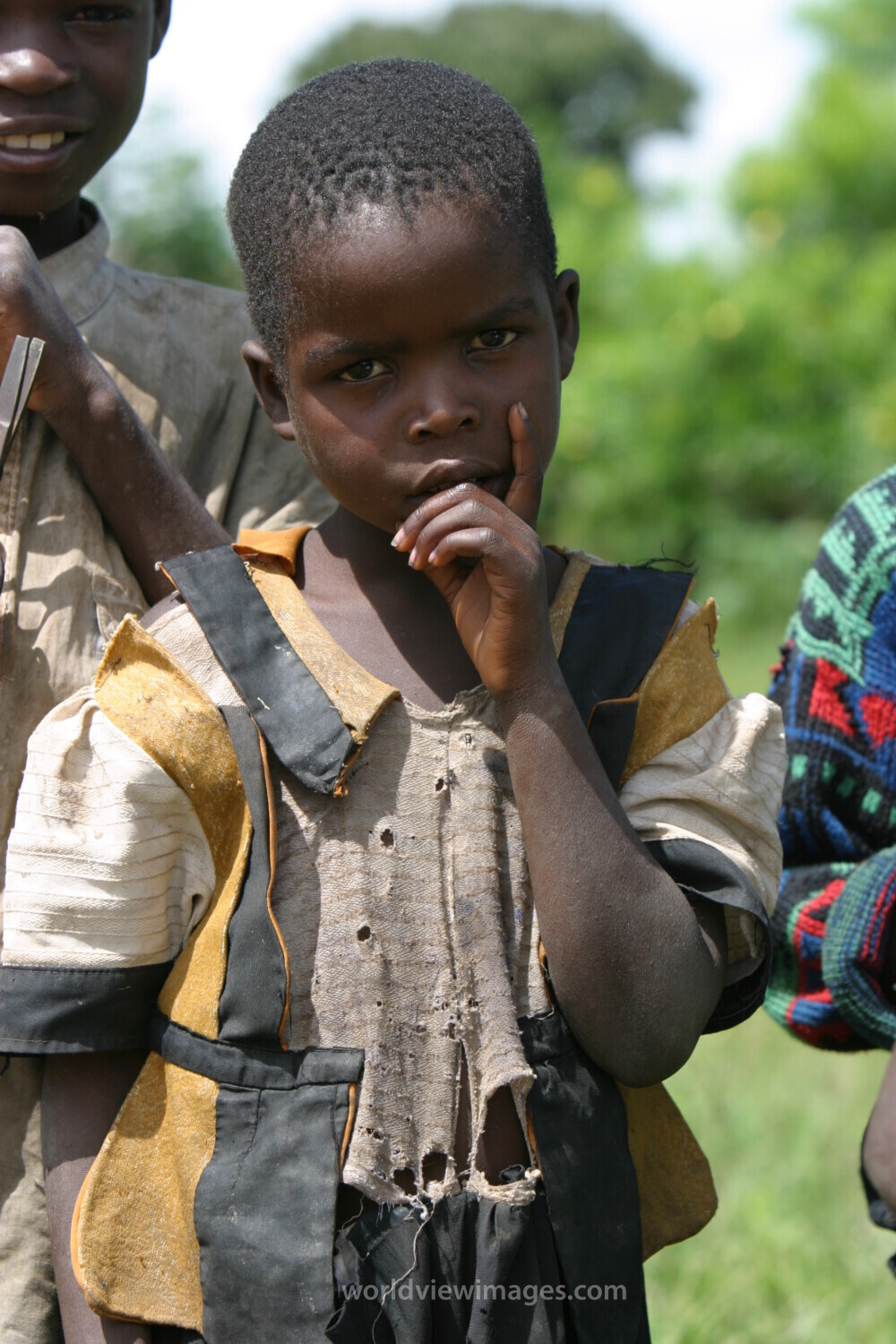 Girl in Malawi Africa