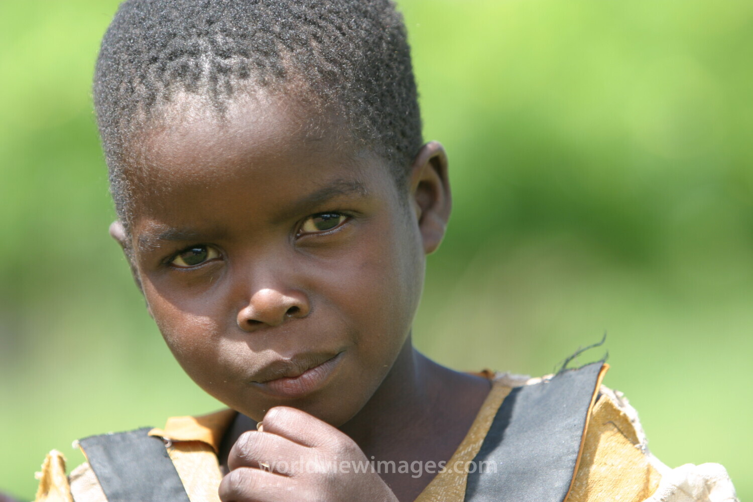 Girl in Malawi Africa