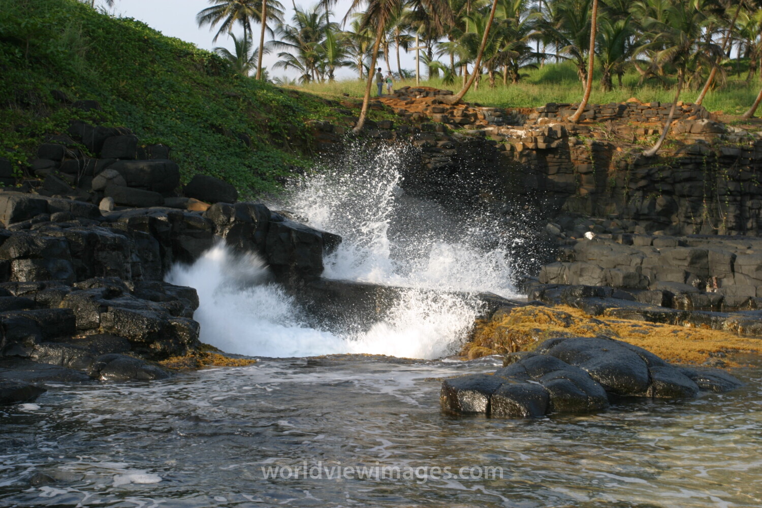 Volcanic Shoreline of Sao Tome