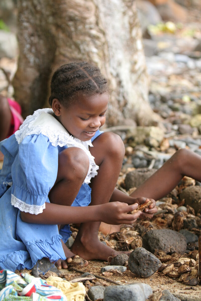Girl in Sao Tome — Sao Tome, Africa, ADRA, Poverty