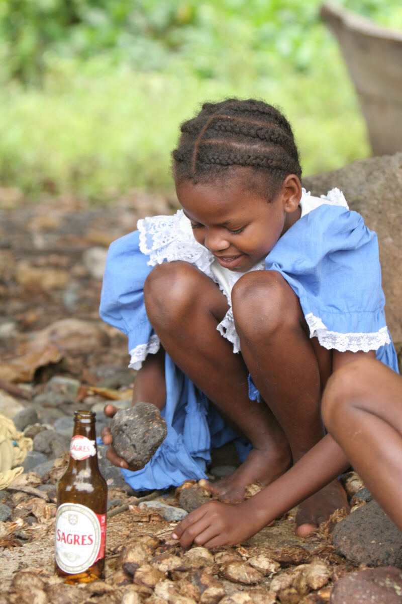 Girl in Sao Tome — Sao Tome, Africa, ADRA, Poverty