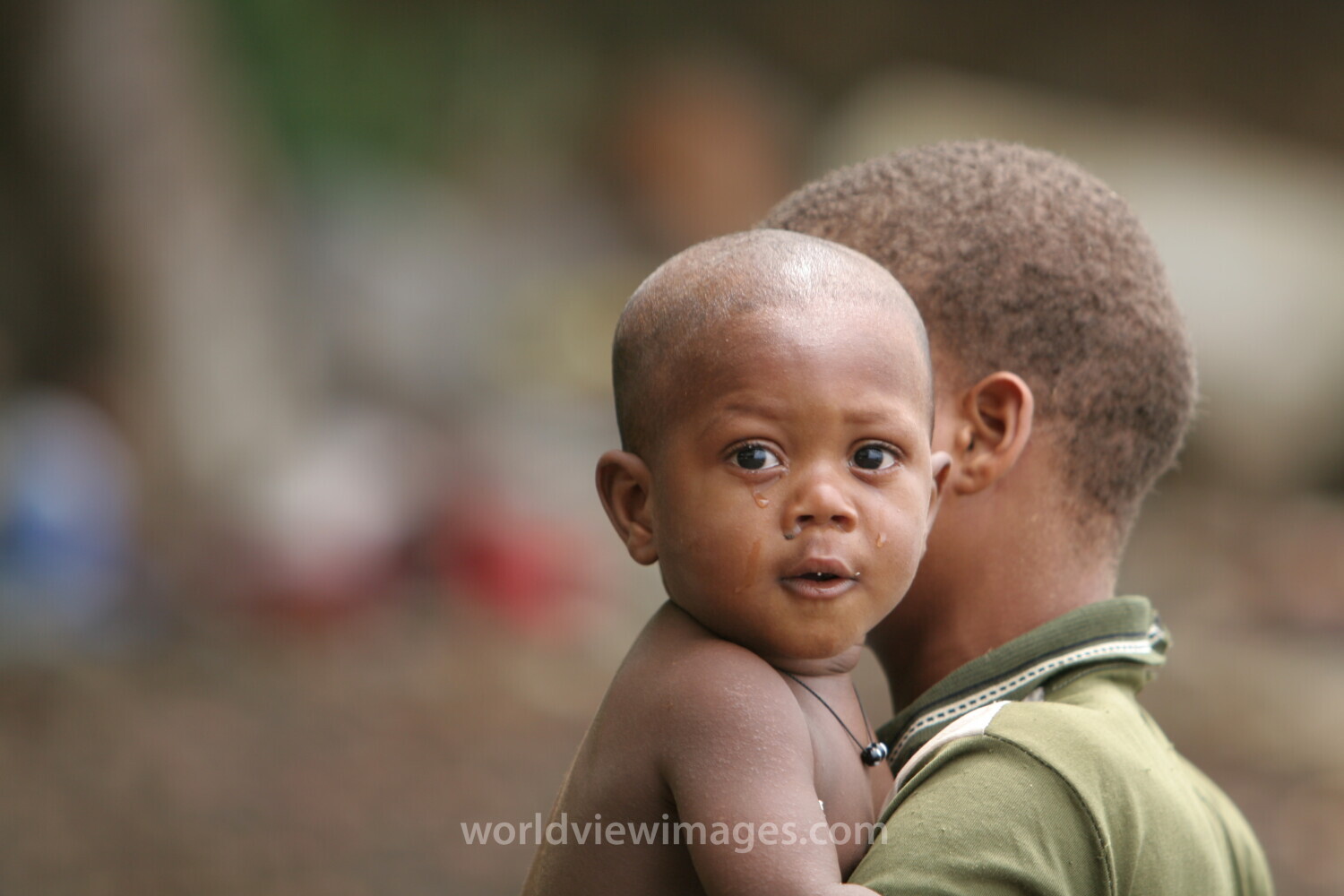 Boy in Sao Tome