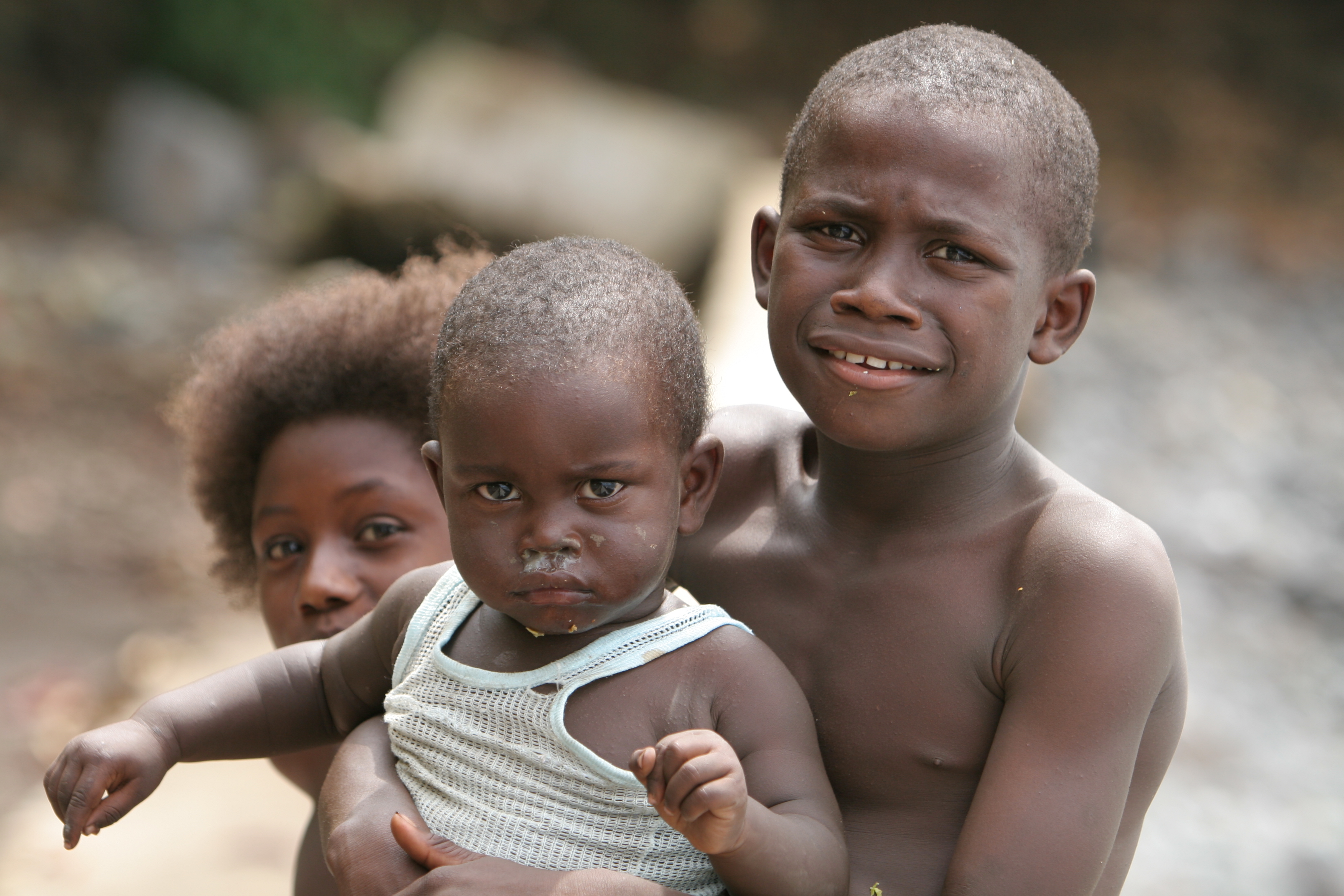 Boy in Sao Tome