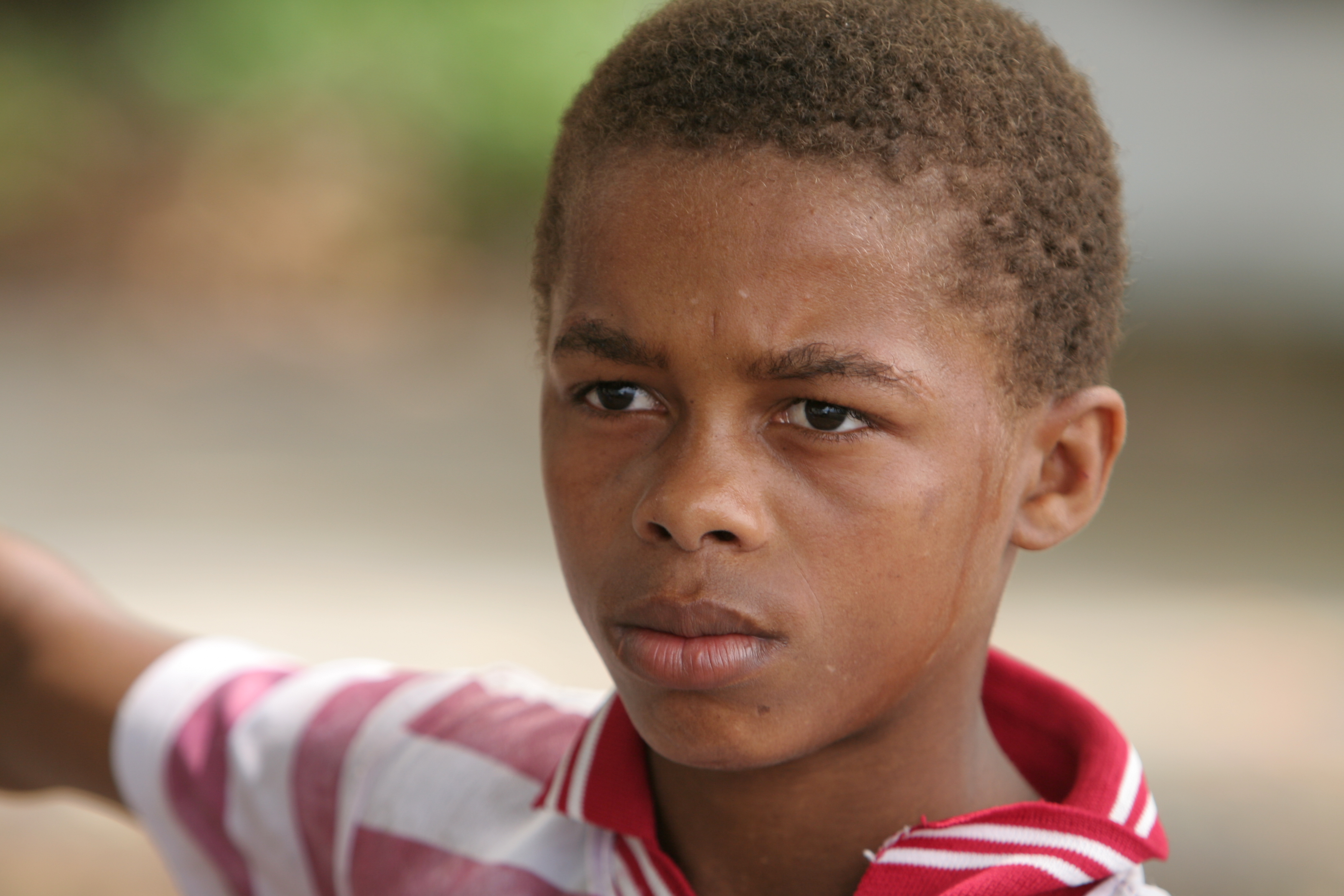 Boy in Sao Tome