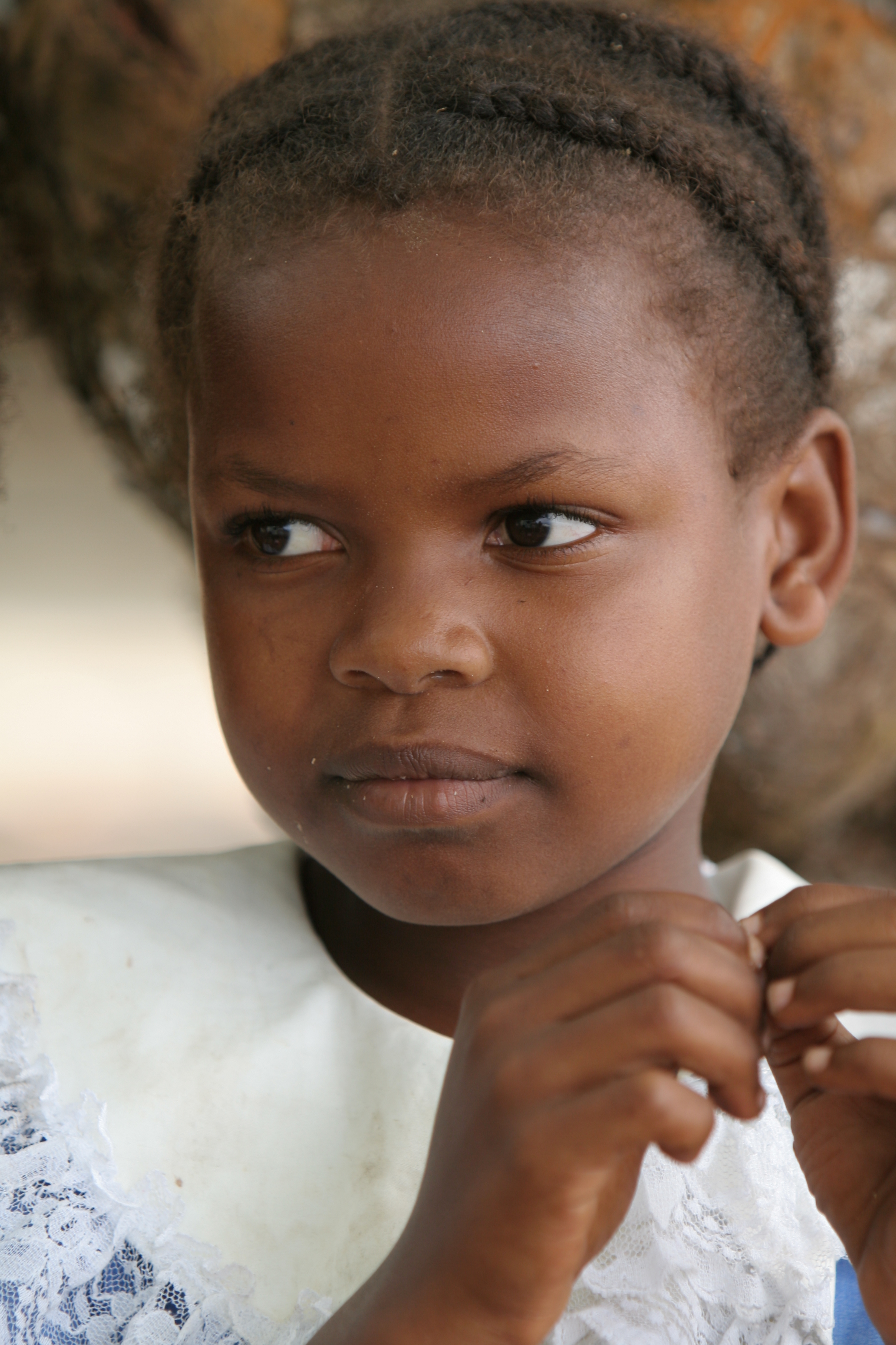Girl in Sao Tome