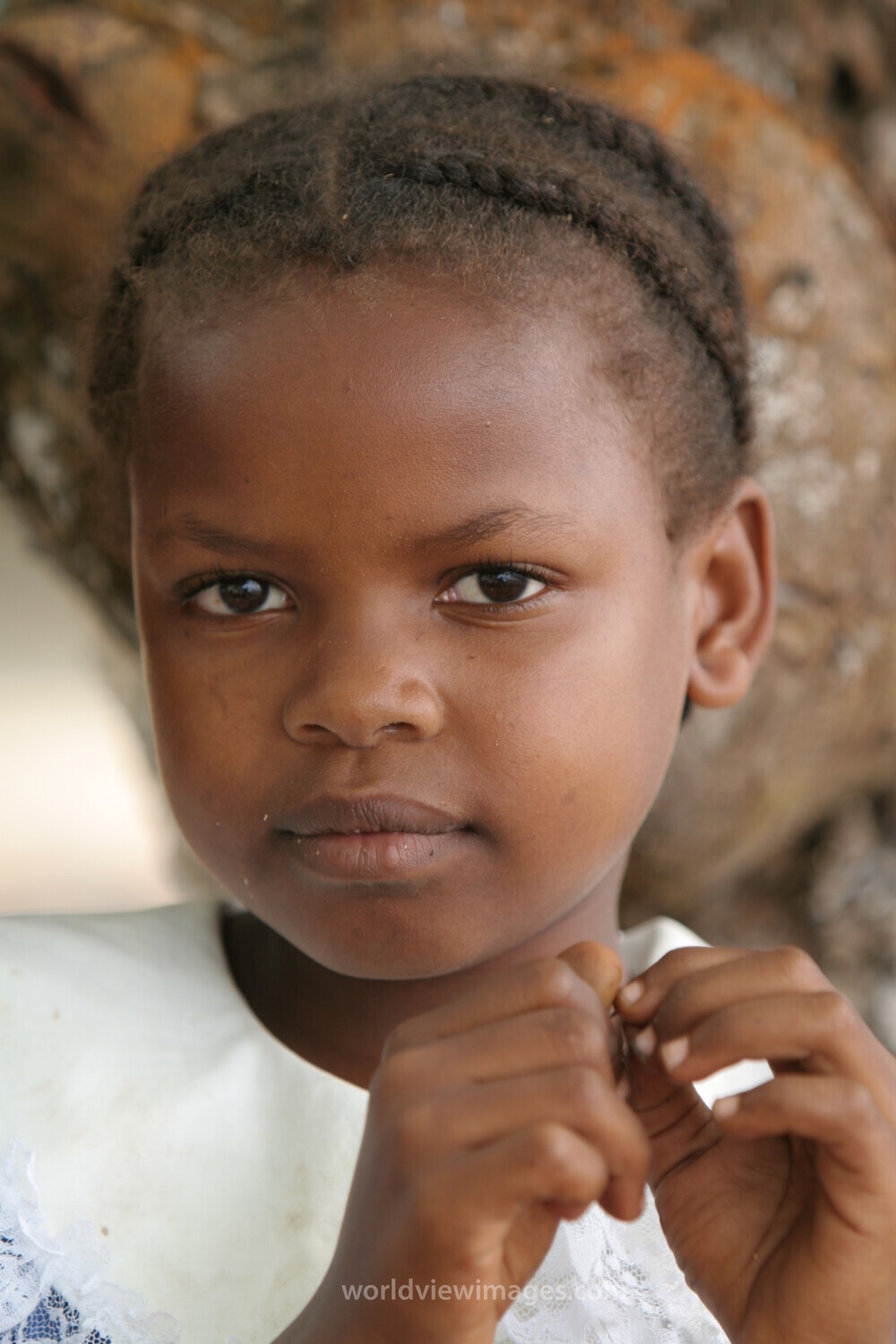 Girl in Sao Tome