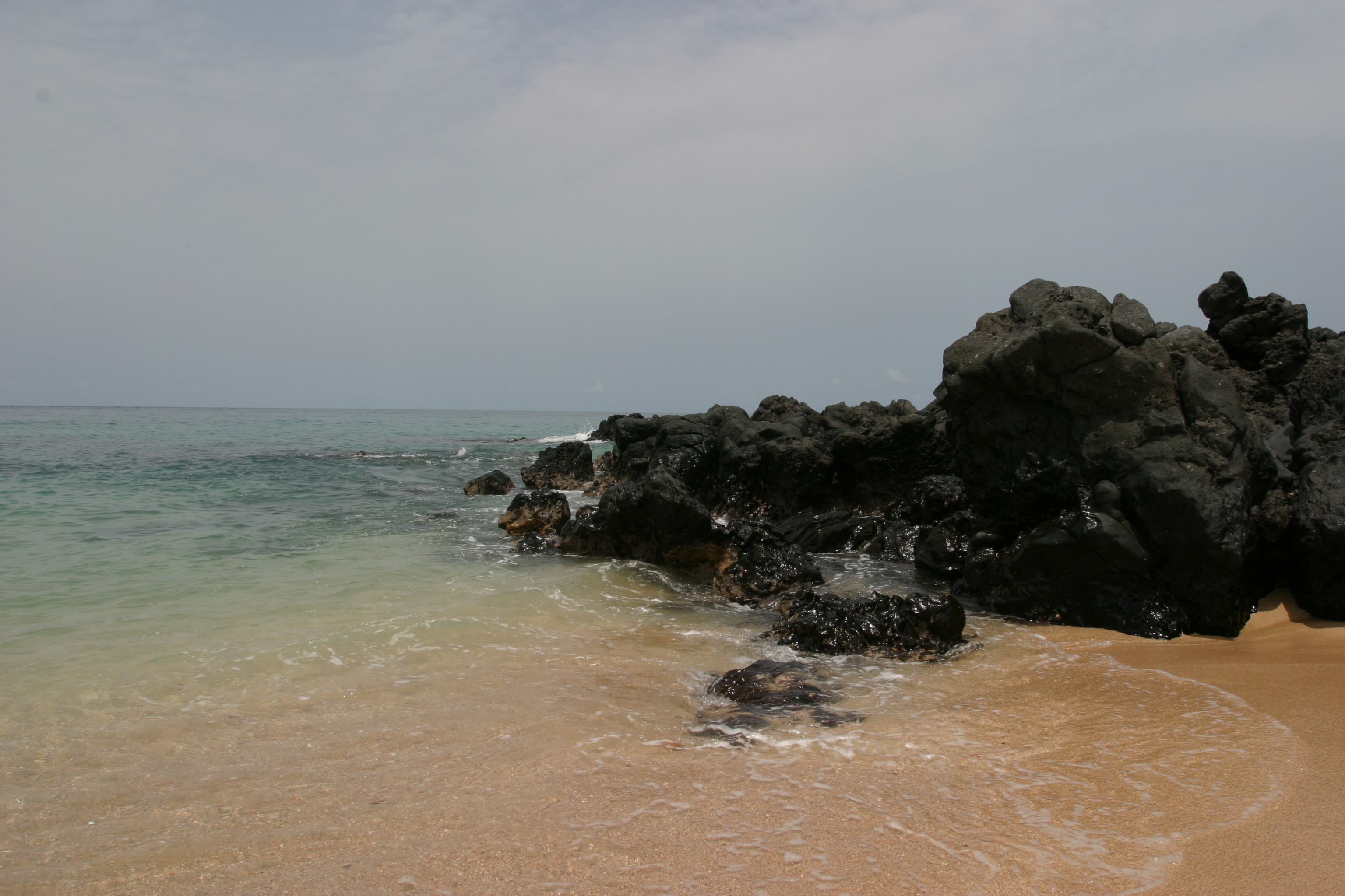 Beach in Sao Tome